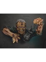 Linterna de zombie de terror de Halloween, artesanía de resina de explosión transfronteriza, decoración de atmósfera de terror de patio con tallado de lámpara - details 9
