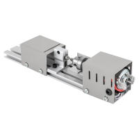 Mini Bricolaje de Torno Herramienta de Pulido de Madera de Alta Precisión para Tornear, Perforar, Afilar y Cortar - details 3