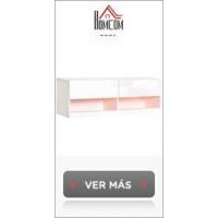 Auxiliares de Salón Modernas Mesas de Centro Redondas con Tapa Extraíble y Estructura Metálica para Dormitorios Ø40x45 cm y Ø35x40 cm Blanco - details 10