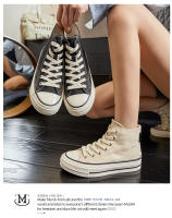 Plantilla wula de piel de oveja zapatos altos nova plataforma zapatos de lona casual moda versátil zapatos de mujer - details 23