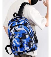 Nueva mochila escolar para niños, mochila de nailon de gran capacidad para estudiantes, mochila de viaje para adolescentes, niños y niñas, para acampar al aire libre - details 3