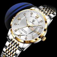 Reloj de Pulsera de Cuarzo de Marca Superior Automático Cierre Oculto de Botón Prensible - details 9