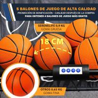 juego baloncesto, Marcador LED digital, Plegable, Para niños y Adultos, Ideal para interiores y exteriores - details 5