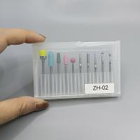 Kit Profesional de Cuidado de Uñas de 10 Piezas - Máquina de Pulido Eléctrica con Cepillos Intercambiables para Eliminación de Acrílico y Gel, Limpieza de Piel Muerta y Polvo - Set de Herramientas de Manicura DIY en Estuche Organizador Transparente - details 2