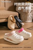 Sandalias de verano para mujer, zuecos con plataforma, zapatos para exteriores, zapatillas para mujer, zapatillas de moda con aumento de altura para niñas, zapatillas transpirables para enfermera - details 1