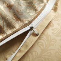 Juego De Ropa De Cama dorada Jacquard, Funda Nórdica Suave Y Cómoda, 2/3 Piezas - details 7
