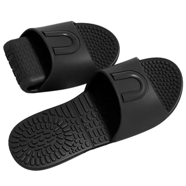 Zapatillas de viaje plegables y ligeras para mujer, pantuflas de EVA de secado rápido, antideslizantes, de fondo suave, cómodas, para ocio, para verano - 1