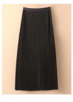 Nuevas mujeres de verano de gasa Midi falda volantes Vintage grande tallas grandes Casual elegante fiesta moda faldas sueltas - details 1