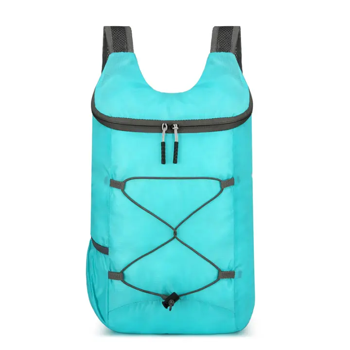Mochila portátil para deportes al aire libre, mochila plegable ultraligera de gran capacidad, perfecta para senderismo, andar en bicicleta, viajar, desplazamientos - 1