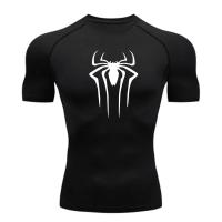 Camiseta Deportiva de Rápido Secado Manga Corta Rashgard Top para Hombres - details 10