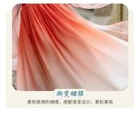 Hanfu-vestido de princesa china para niña, bordado súper inmortal, conjunto de verano de estilo Tang para primavera y otoño - details 5