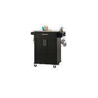 Carro de cocina multifuncional con 2 cajones y 2 estantes Gran encimera Ideal para bar y comedor - details 14