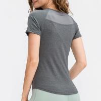 Tops de Yoga para Mujer Camiseta Deportiva Transpirable para Entrenamiento Físico, Correr, Yoga - details 1