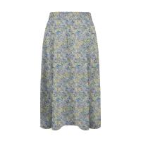Falda elástica plisada estampada de cintura alta a rodilla para mujer, moda, fiesta, verano, 2024 - details 23