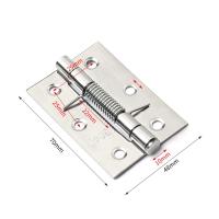Bisagras de puerta de rebote automático plegable de acero inoxidable 304, accesorios de ventana con resorte, suministros para muebles - details 3