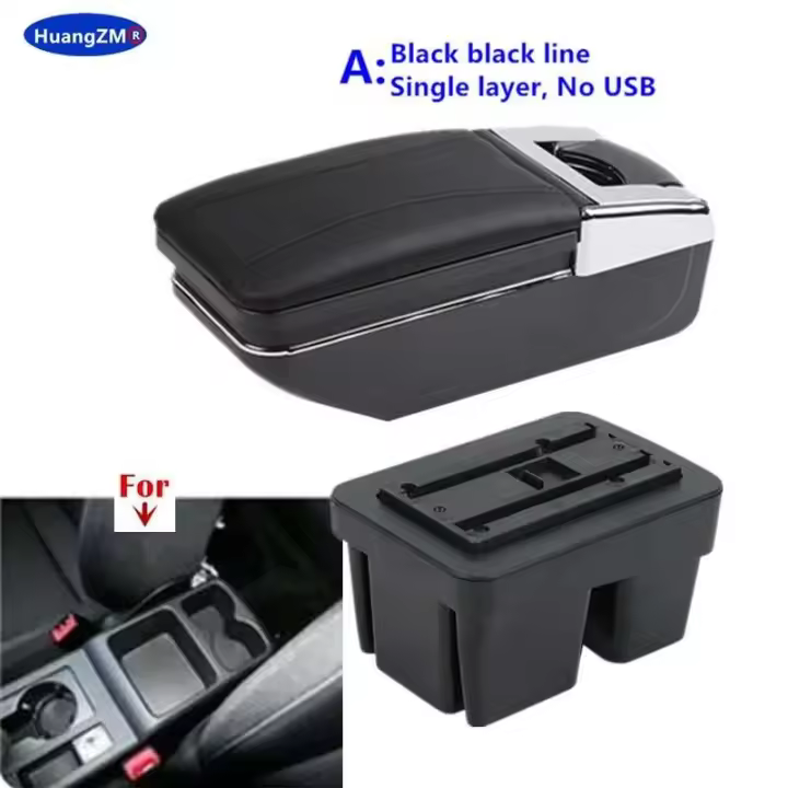 Adecuado para Volkswagen Golf 7 reposabrazos de coche CA 2014-2019 piezas de modificación automotriz - 1