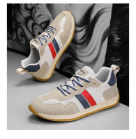 Zapatos deportivos informales de marca para hombre, cómodos zapatos deportivos con cordones para correr al aire libre, resistentes al desgaste, con absorción de impacto, para primavera y exteriores - details 17