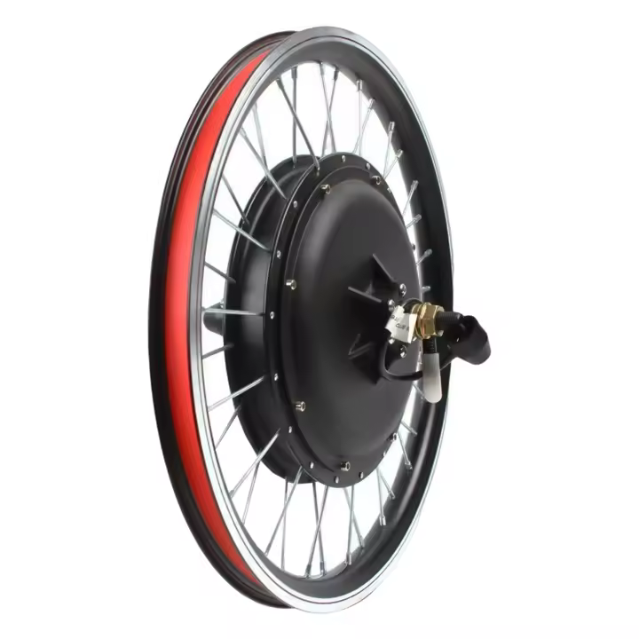 Kit de conversión de bicicleta eléctrica, rueda trasera de 20 pulgadas, 48V, 1000W - 1