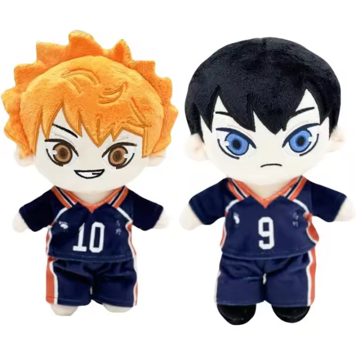 Almohada de peluche Tobio Kageyama de 25cm/9,84 ", figura de Anime, cojín de dibujos animados, regalos de cumpleaños, decoración de sofá - 1