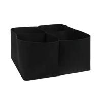 Bolsa de plantación Rectangular de fieltro para verduras, flores, bolsillos de cama de jardín elevados, bolsas de cultivo de plantas cuadradas multirejilla S - details 0