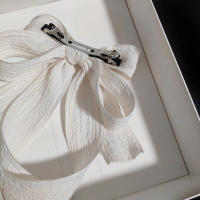 Sombreros con clip de resorte con lazo de cinta de textura importada hechos a mano - details 8