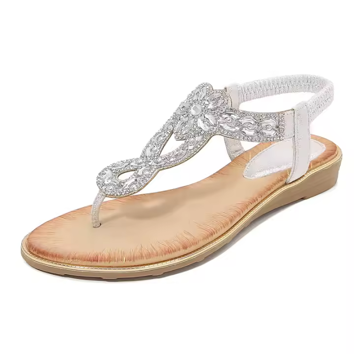 Sandalias planas de verano para mujer, zapatos de moda. - 1
