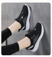 Zapatillas de deporte de malla transpirable para mujer, zapatos planos cómodos de fondo suave, zapatos deportivos casuales antideslizantes de talla grande 42 - details 3