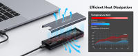 Caja de Almacenamiento SSD M.2 NVMe Minisopuru 10Gbps Compatible con M1 M2 Pro/Max Mac Max - details 2