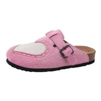Zapatillas de soporte en forma de corazón para mujer, tallas 35-43, suela de crin, antideslizante Boston hombre y mujer mula corcho - details 4