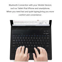 Miniteclado inalámbrico con Bluetooth, dispositivo para ipad, teléfono, tableta, ruso, español, para Android, ios, Huawei, Samsung, Xiaomi - details 1