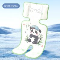 Alfombrilla enfriadora para cochecito de animales de dibujos animados, alfombrilla para cochecito de bebé con ballena y conejo, asiento de coche, Panda, cochecito de bebé, cojín fresco para asiento, asientos de seguridad para bebé - details 2