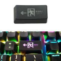 Safe Exit R1 2U Backspace Shine Through Keycaps ABS grabado retroiluminado Keycap para teclado nical - details 3