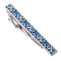 Clip de Corbata de Metal de Alta Calidad Diseño de Fourrure Lucky Clover para Hombres y Mujeres - details 1