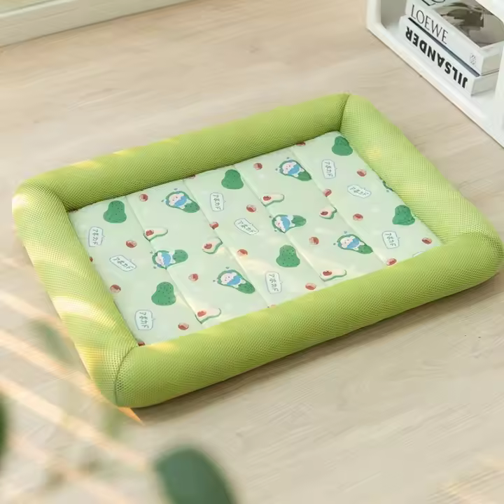 Manta refrescante de verano para mascotas Almohada de hielo Alfombra cuadrada para dormir - 1