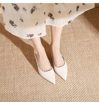 Xiaoxiangfeng-correa de cadena puntiaguda, tacón medio, zapatos individuales - details 22