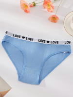 7 unids/set de bragas de algodón para mujer, calzoncillos suaves sexis, bragas bonitas con letras para niñas, lencería elástica transpirable para mujer, XS-XL - details 8