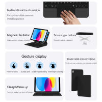 AJIUYU-Teclado mágico Para iPad, Teclado en Español, Folio magnético, 10,9 Pulgadas, 2022, con Panel táctil - details 6