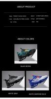 Zapatillas de ocio versátiles para hombre, zapatos deportivos ligeros y cómodos para caminar, zapatos para correr con hoja de grafiti a la moda, calzado masculino - details 4