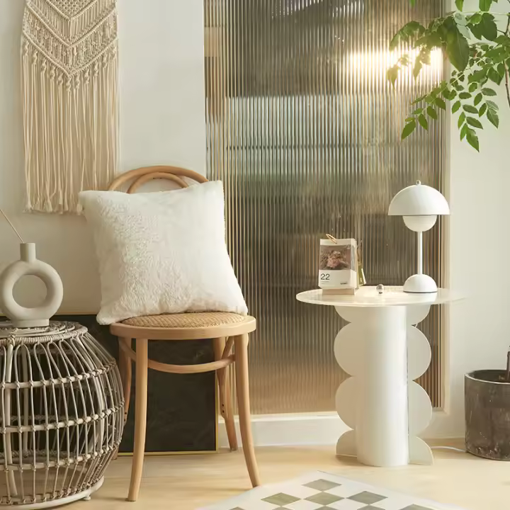 2 fundas de cojín de felpa blanca para decoración del hogar, funda de almohada romántica para sofá de sala de estar - 1