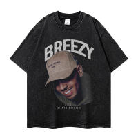 Camiseta de algodón de manga corta para hombre verano calle versátil hip-hop tops - details 2
