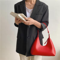 Bolso de mano para mujer, hombro de moda con sensación de alta gama, bolso para axila con forma de PU para mujer - details 14