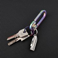 Mini cuchillo plegable TC4 de aleación de titanio Portátil, cuchillo colgante, desembalaje express, cuchillo de bolsillo, herramienta EDC para regalo - details 80