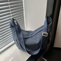 Bolso cruzado Hobos de Color sólido a la moda, bolso de hombro informal de alta capacidad, bolso de viaje ligero Simple para ir al trabajo - details 7