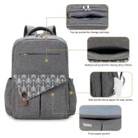 Mochila, bolso, mochila multifuncional para pañales grande de viaje por agua - details 5