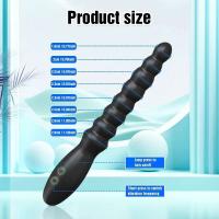 Vibrador de tentáculo de pulpo, masajeador de próstata masculino, tapón Anal, bolas anales de silicona, Juguetes sexuales eróticos para mujeres y hombres - details 10