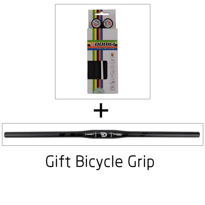 Bicicleta de Montaña de Carbono DODICI MTB Manillar Horizontal Accesorios para Bicicletas de Montaña - 1