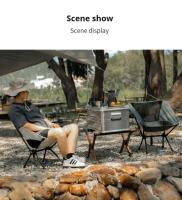 Camping al aire libre ultraligero VIE picnic en la playa plegable, silla en forma de luna, herramientas ligeras para acampar - details 12