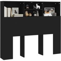 Mueble de Cabeza de Armario de Dormitorio Blanco Estantería de Pared con Almacenamiento - details 17