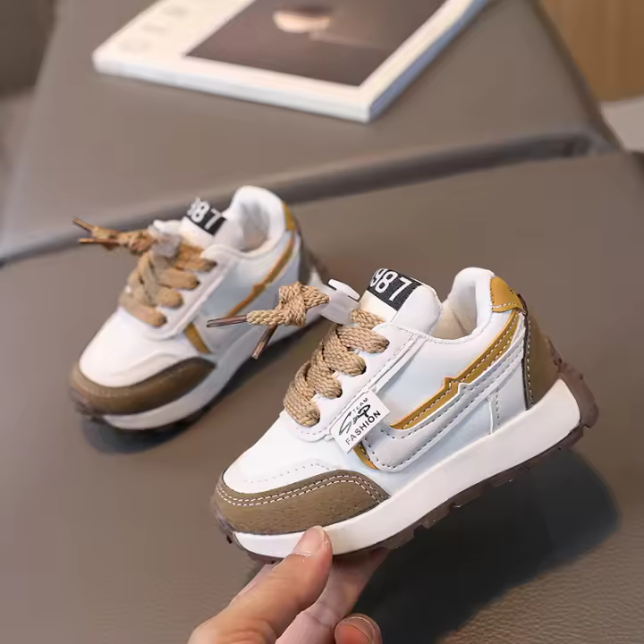 Zapatillas deportivas ligeras y transpirables para niños y niñas, zapatos informales de fondo suave para estudiantes - 1