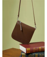 Bolso de Cuero Genuino para Mujer: Bandolera, Bolso para Teléfono y Cubo - details 10